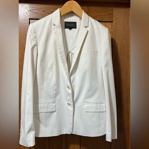Banana Republic Women's White Blazer